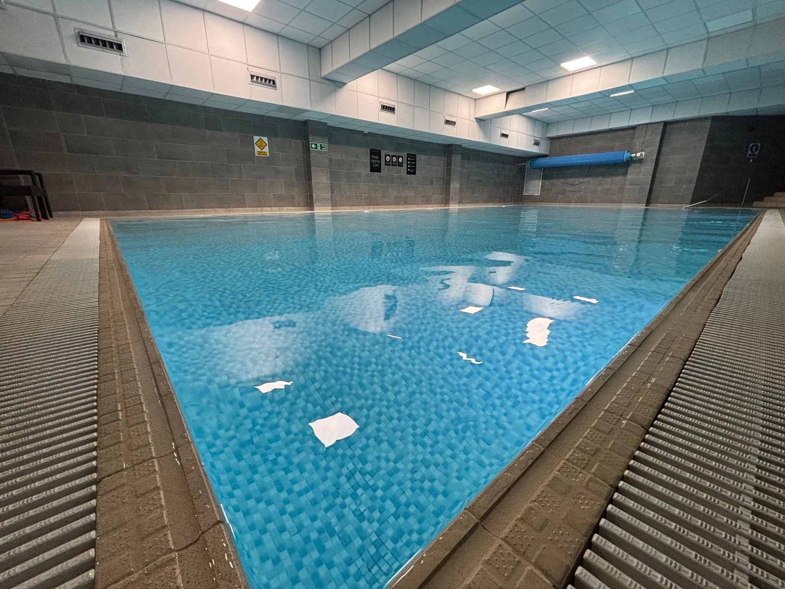 The indoor swimming pool at Edinburgh Hotel Holyrood